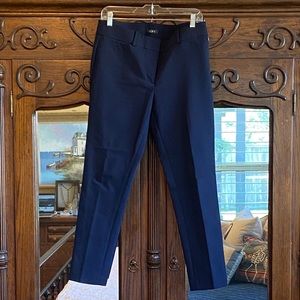 Loft Marisa Skinny Pant Navy Sz 8